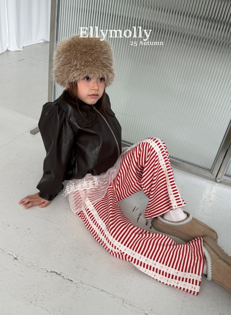 Ellymolly - Korean Children Fashion - #todddlerfashion - Easy Lace Pants - 12