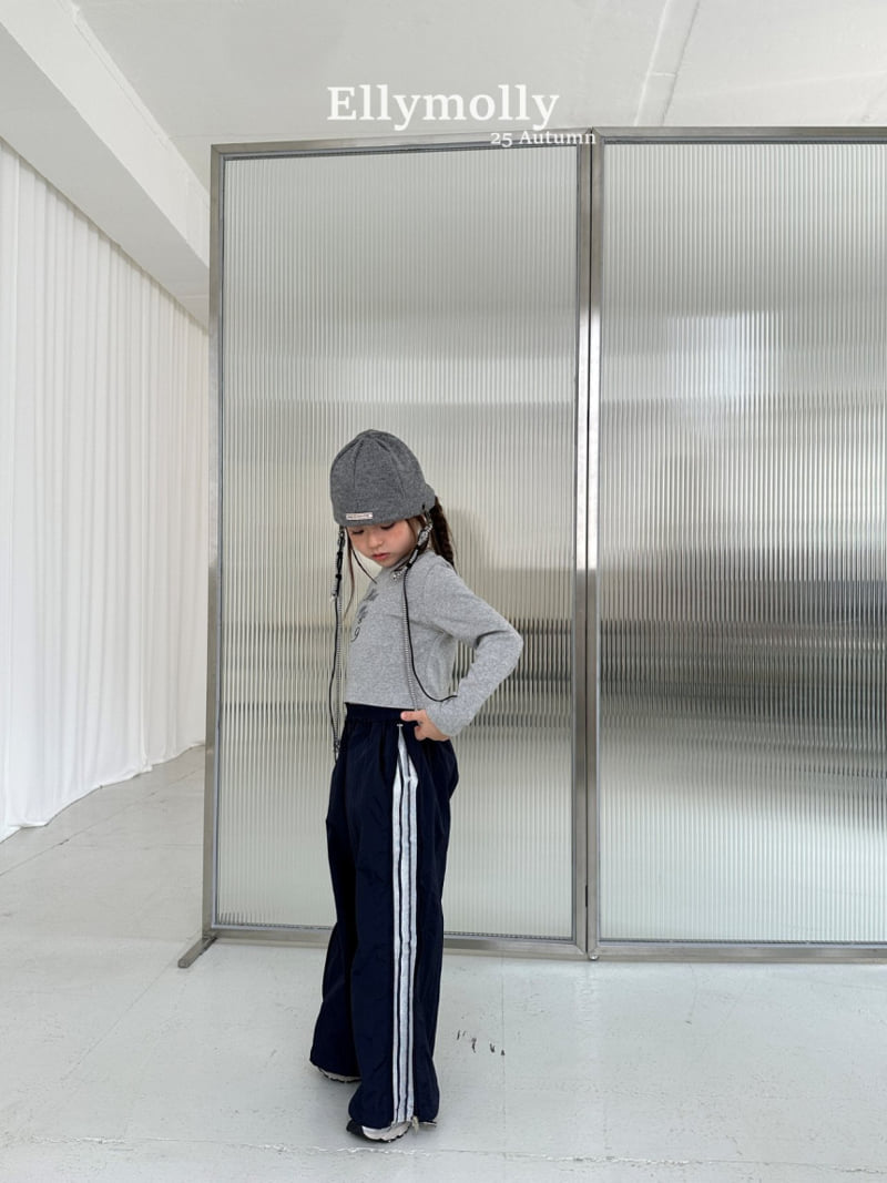 Ellymolly - Korean Children Fashion - #todddlerfashion - Bling Hidden Zipper Pants - 8