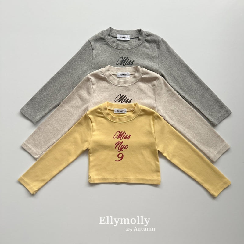 Ellymolly - Korean Children Fashion - #todddlerfashion - Nine Crop Tee - 2