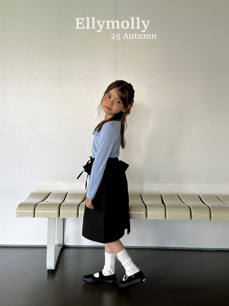 Ellymolly - Korean Children Fashion - #todddlerfashion - Sugar 3 Frill Tee - 9