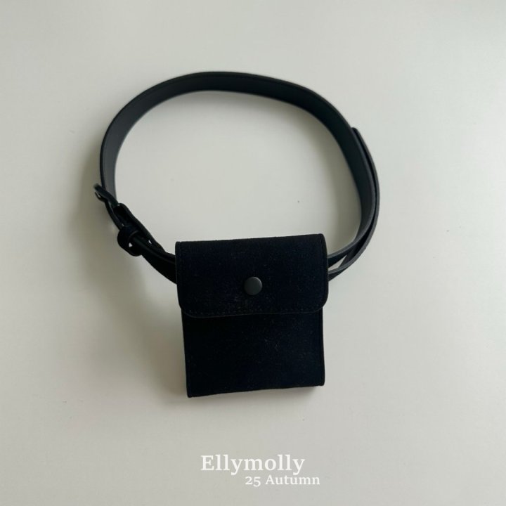 Ellymolly - Korean Children Fashion - #todddlerfashion - Suede Belt Set - 3