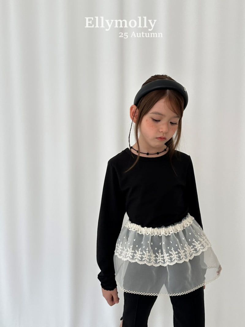 Ellymolly - Korean Children Fashion - #toddlerclothing - My Chew Modal Tee - 7