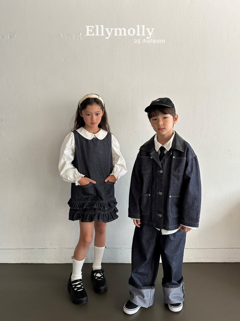 Ellymolly - Korean Children Fashion - #toddlerclothing - Rolled-Up Non-Fade Pants - 5