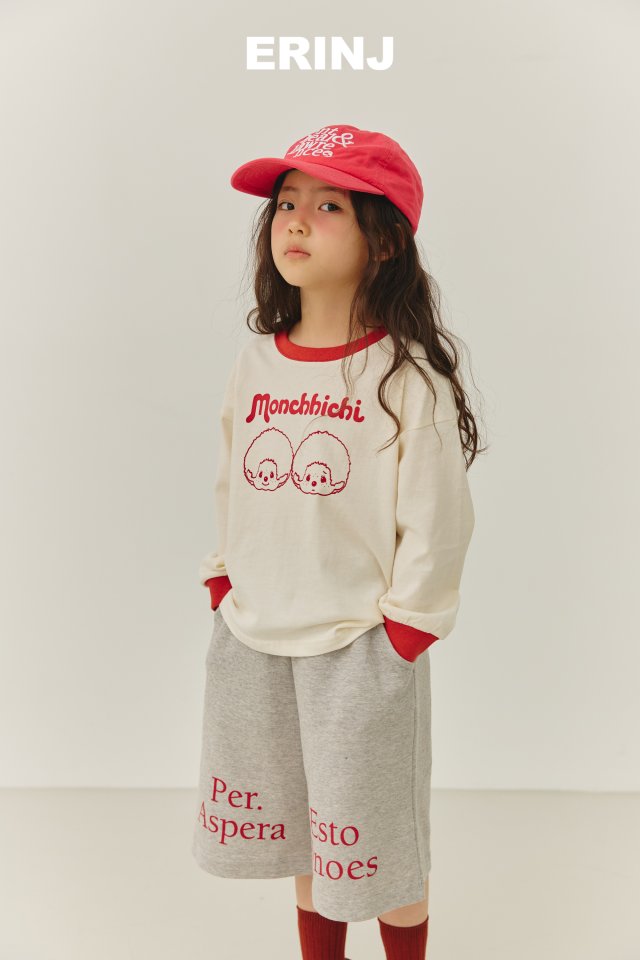 Erin J - Korean Children Fashion - #Kfashion4kids - Monchichi Tee - 8