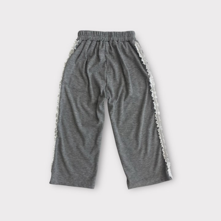 Erin J - Korean Children Fashion - #childofig - Flowy Ribbed Pants - 6