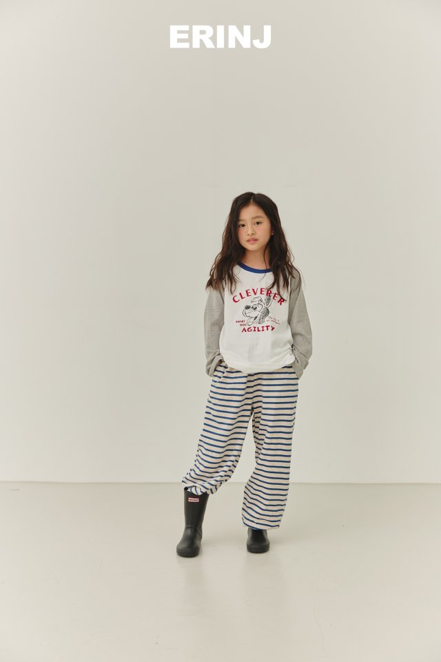 Erin J - Korean Children Fashion - #childofig - Stripe Jogger Pants