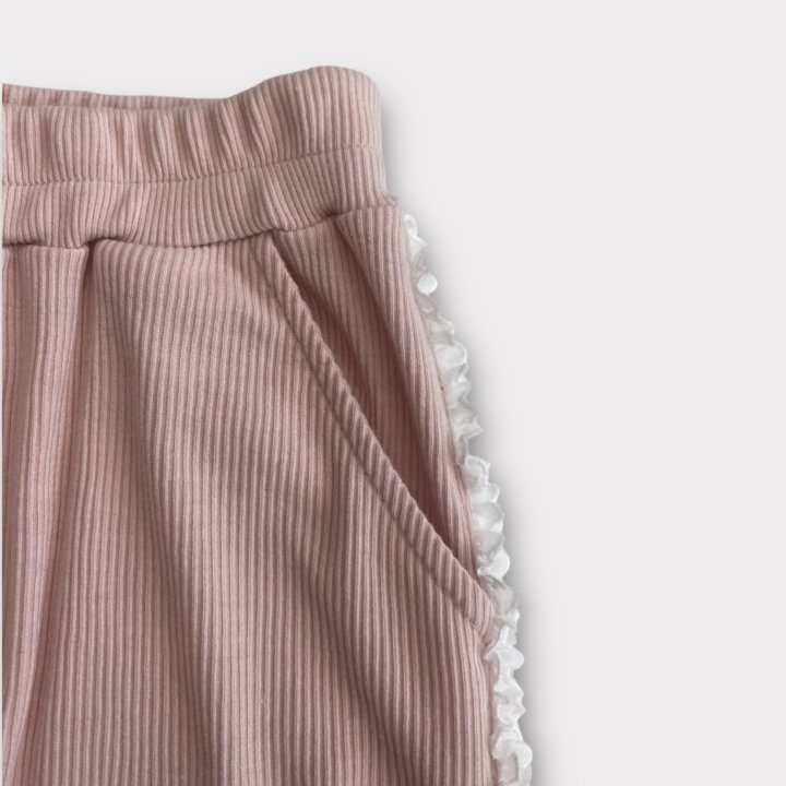 Erin J - Korean Children Fashion - #childrensboutique - Flowy Ribbed Pants - 7