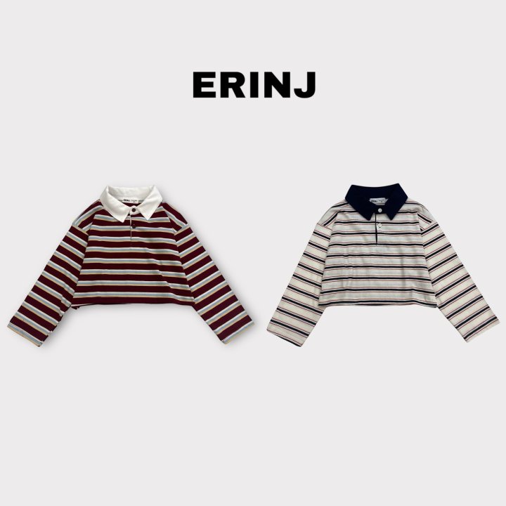Erin J - Korean Children Fashion - #childrensboutique - Crop Collar Tee - 3