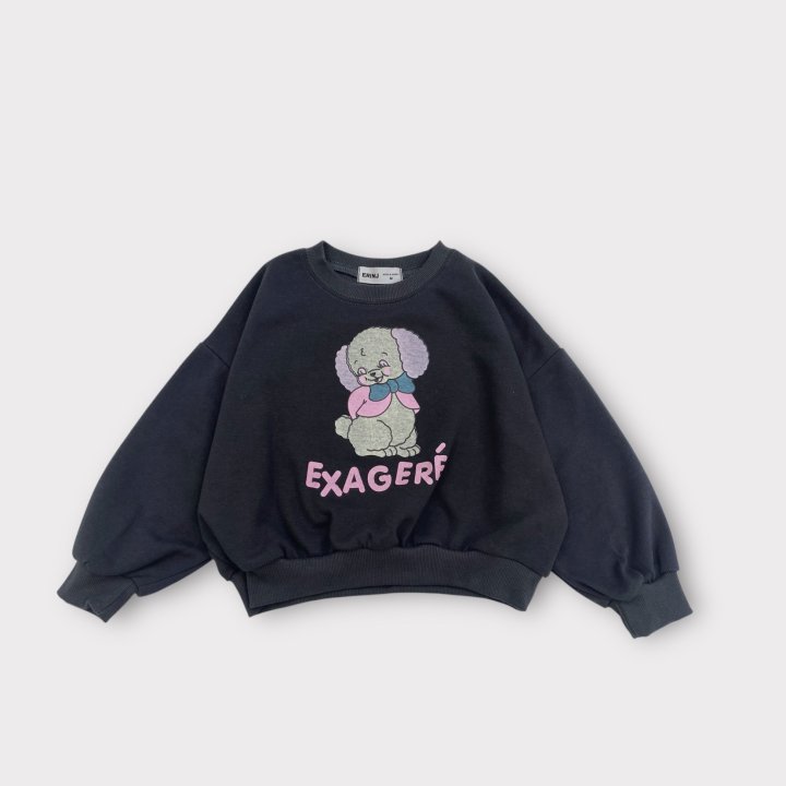 Erin J - Korean Children Fashion - #childrensboutique - Poodle Sweatshirt - 5