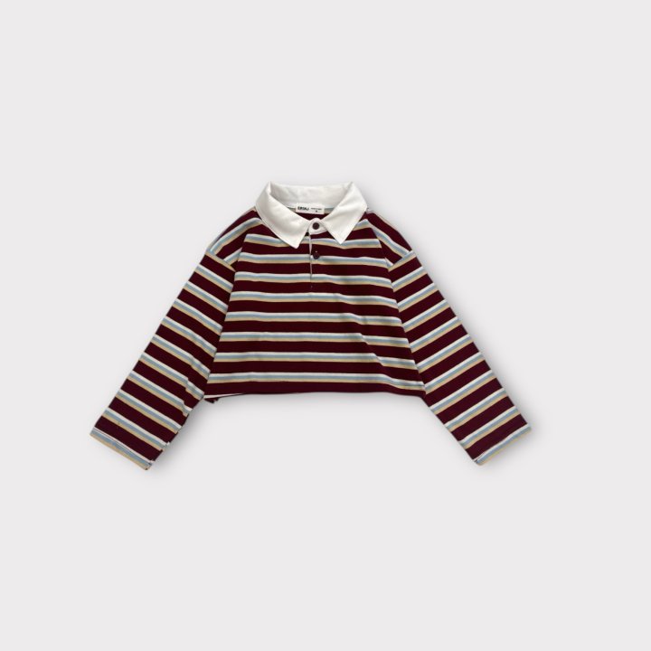 Erin J - Korean Children Fashion - #childrensboutique - Crop Collar Tee - 4