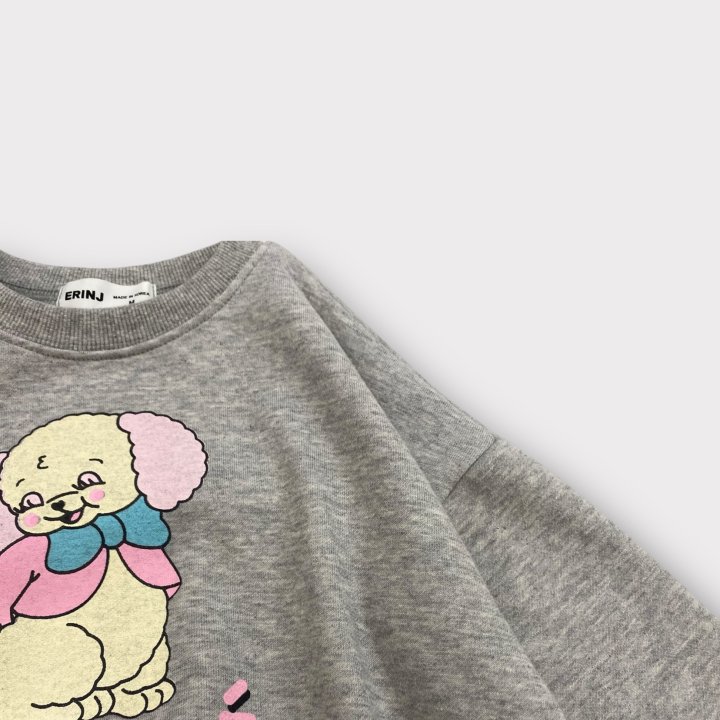 Erin J - Korean Children Fashion - #designkidswear - Poodle Sweatshirt - 6