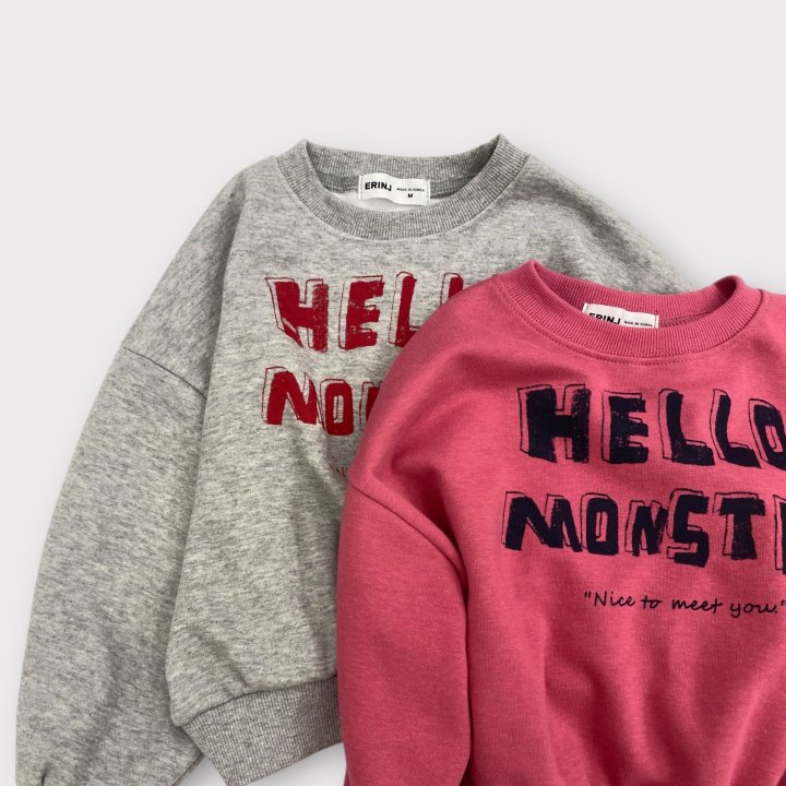 Erin J - Korean Children Fashion - #discoveringself - Monster Sweatshirt - 6