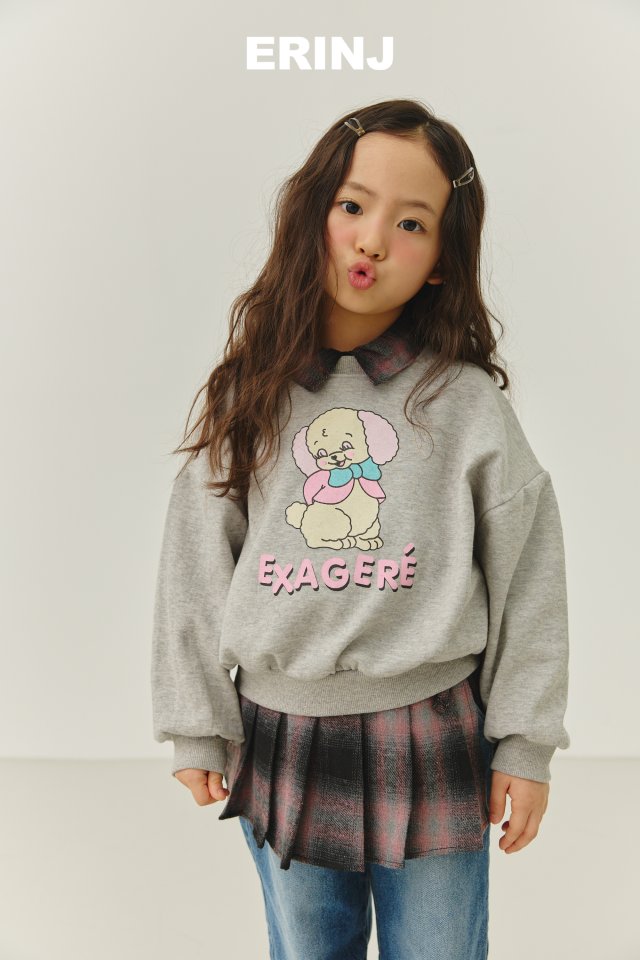Erin J - Korean Children Fashion - #fashionkids - Poodle Sweatshirt - 8