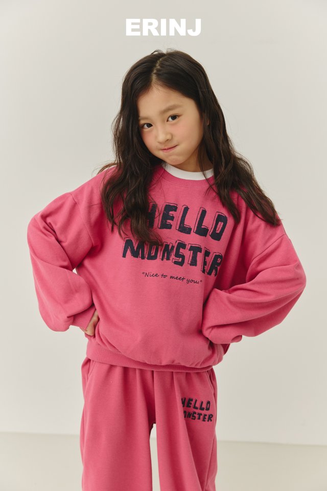 Erin J - Korean Children Fashion - #fashionkids - Monster Sweatshirt - 7