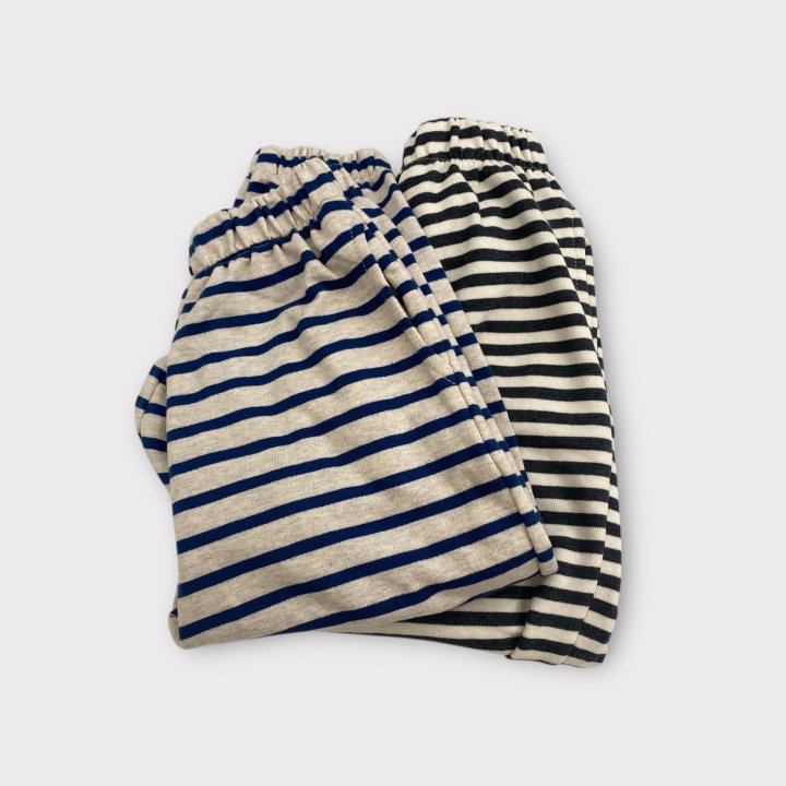 Erin J - Korean Children Fashion - #fashionkids - Stripe Jogger Pants - 6