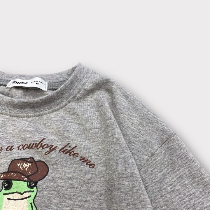 Erin J - Korean Children Fashion - #kidsstore - Frog Tee - 5