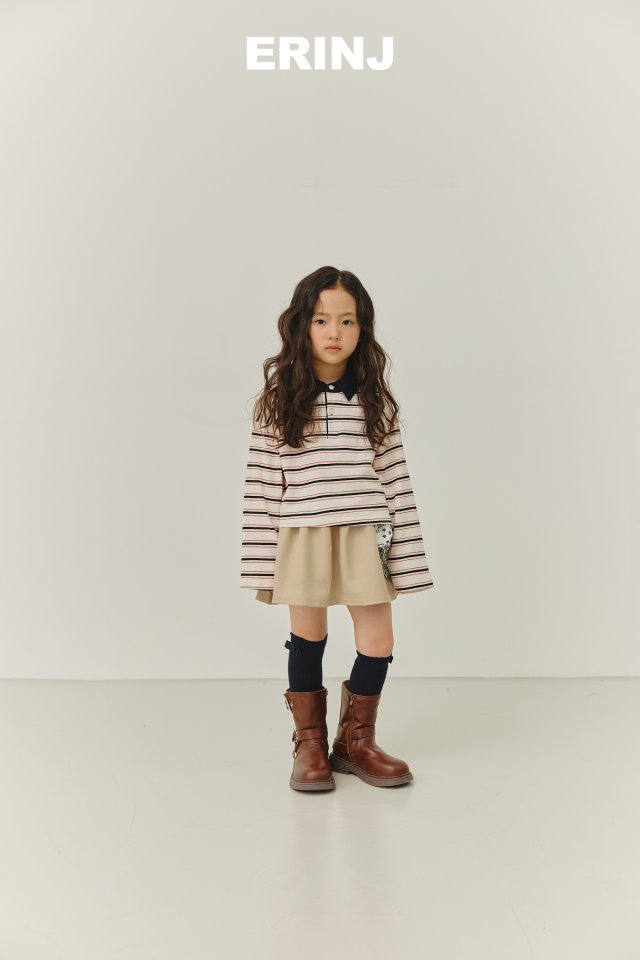 Erin J - Korean Children Fashion - #kidzfashiontrend - Crop Collar Tee - 9
