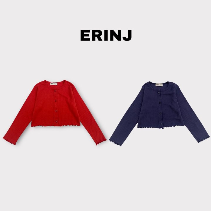 Erin J - Korean Children Fashion - #Kfashion4kids - Eyelet Ribbed Cardigan - 4