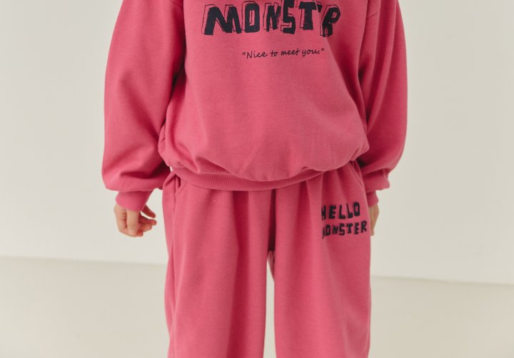 Erin J - Korean Children Fashion - #magicofchildhood - Monster Jogger Pants