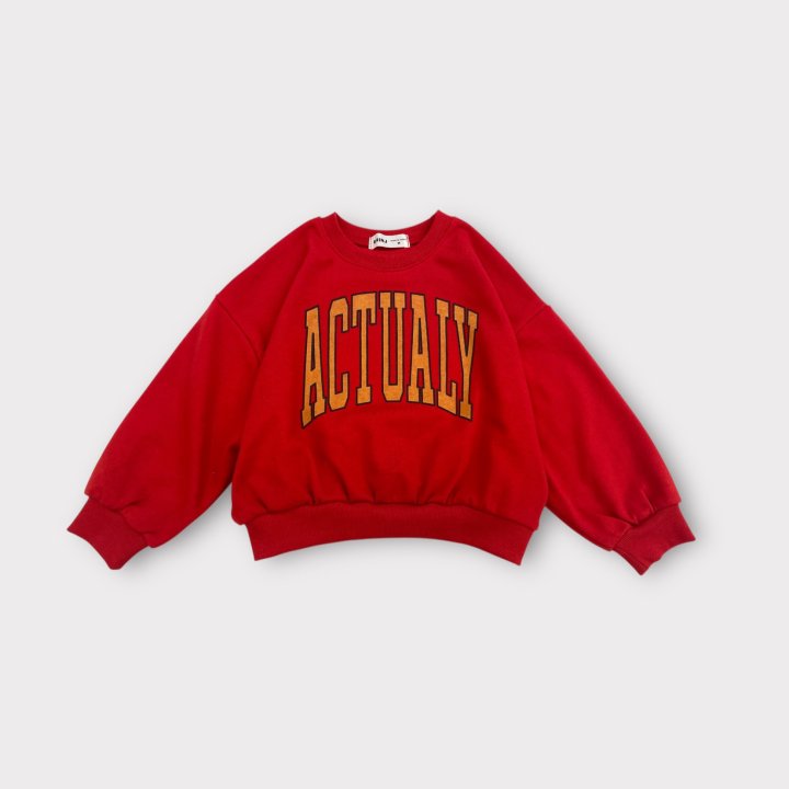 Erin J - Korean Children Fashion - #littlefashionista - Actually Sweatshirt - 4