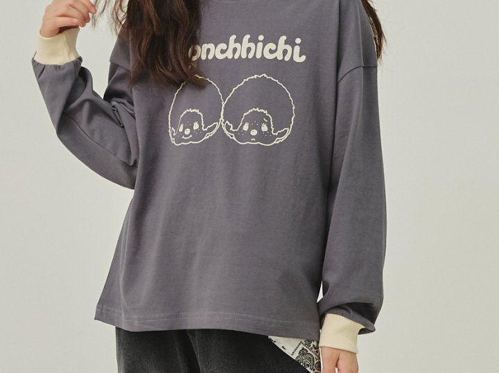 Erin J - Korean Children Fashion - #minifashionista - Monchichi Tee - 11
