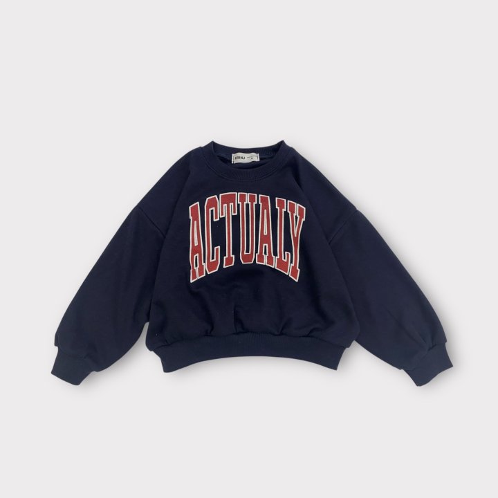 Erin J - Korean Children Fashion - #minifashionista - Actually Sweatshirt - 5