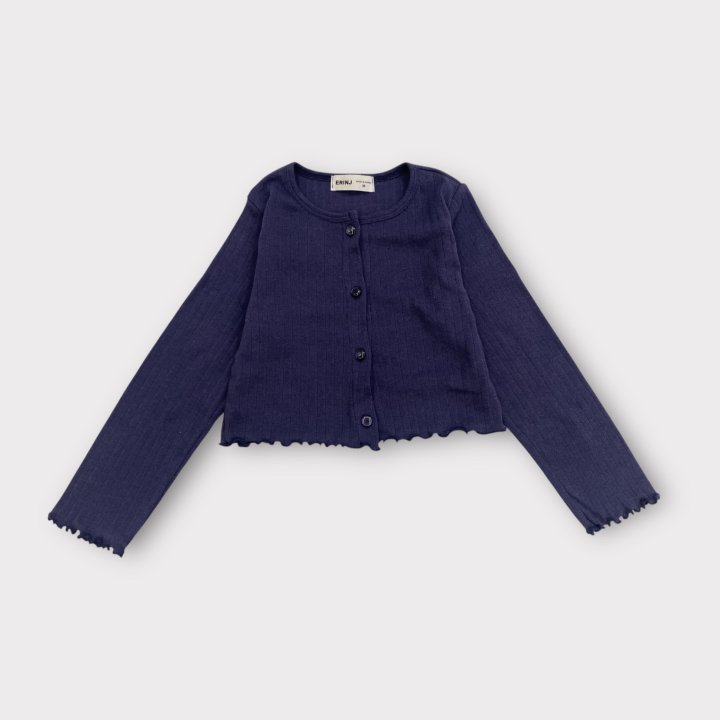 Erin J - Korean Children Fashion - #minifashionista - Eyelet Ribbed Cardigan - 6