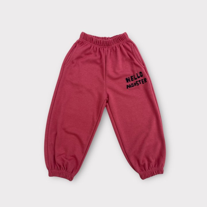 Erin J - Korean Children Fashion - #prettylittlegirls - Monster Jogger Pants - 3