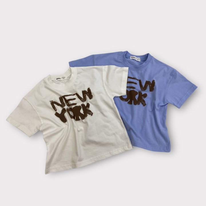 Erin J - Korean Children Fashion - #minifashionista - New York Short Sleeve Tee - 4