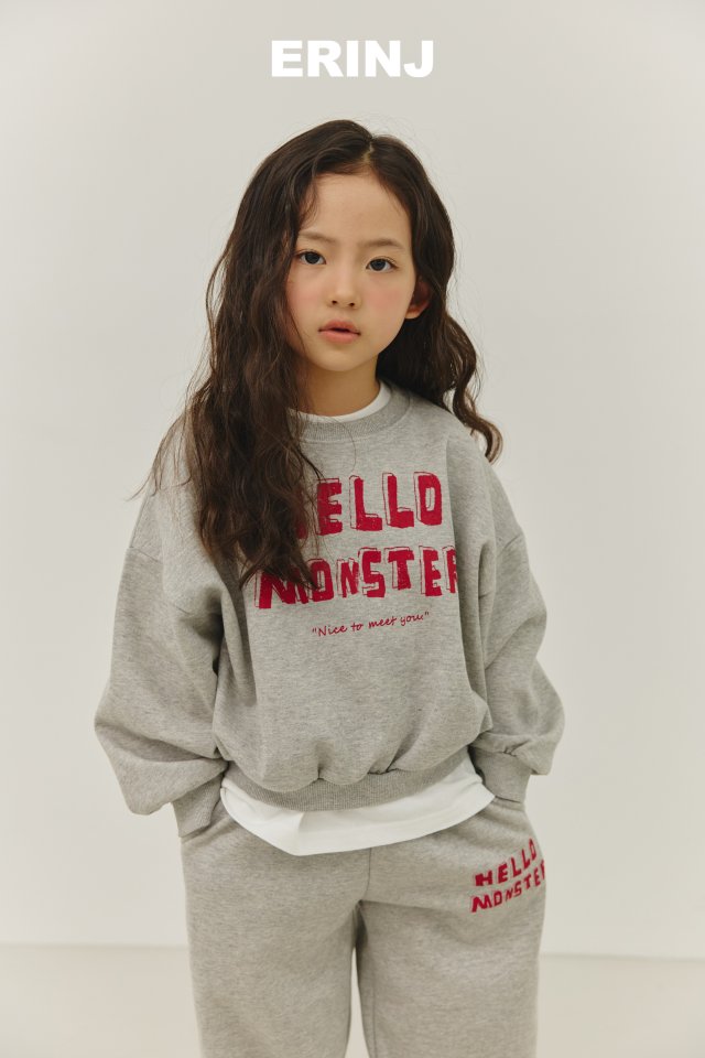 Erin J - Korean Children Fashion - #prettylittlegirls - Monster Sweatshirt