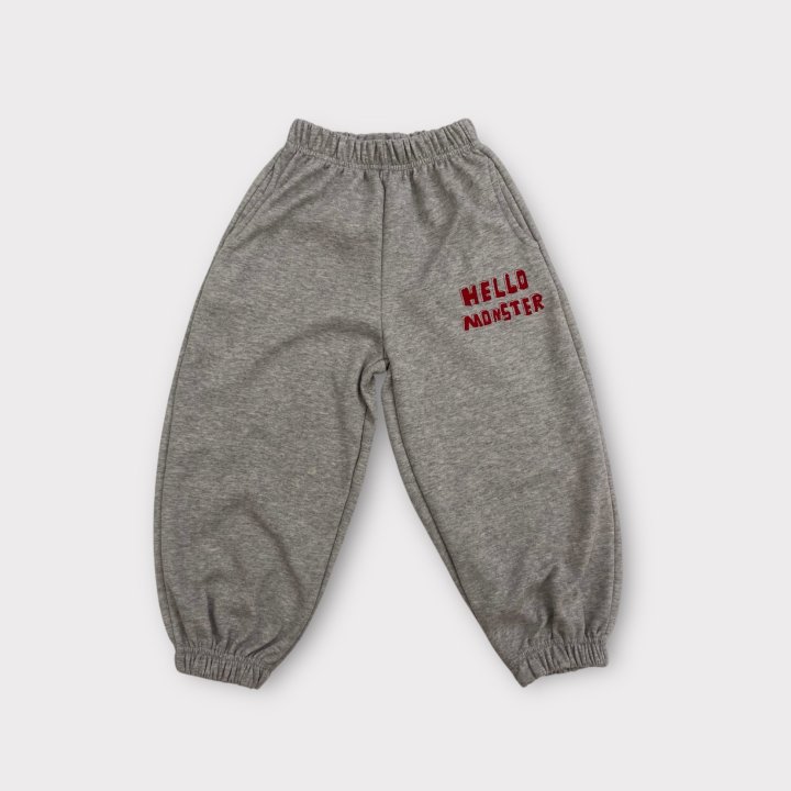 Erin J - Korean Children Fashion - #toddlerclothing - Monster Jogger Pants - 5