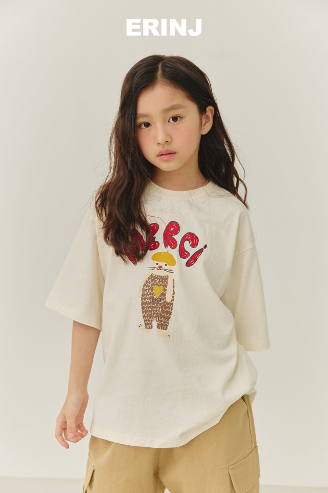 Erin J - Korean Children Fashion - #toddlerclothing - Merci Tee