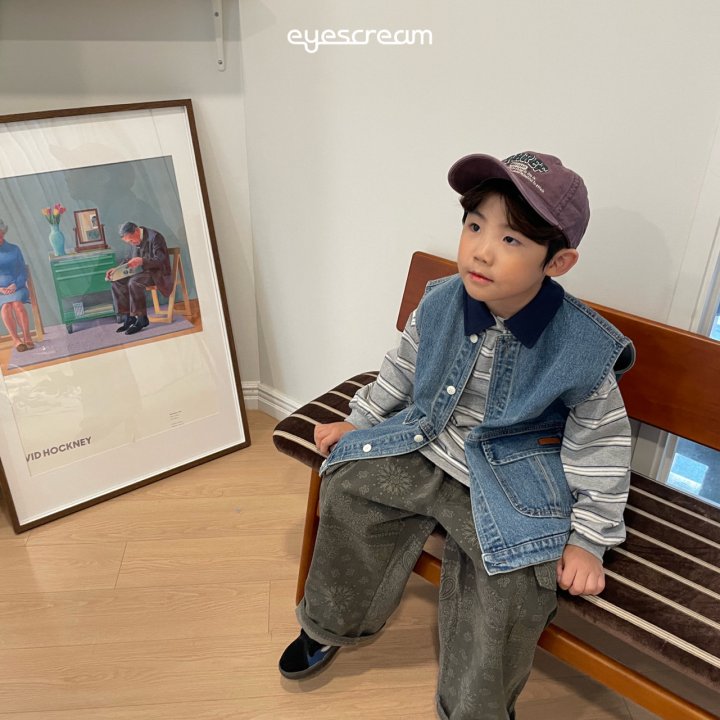 Eyescream - Korean Children Fashion - #Kfashion4kids - Oldboy Denim Vest - 11
