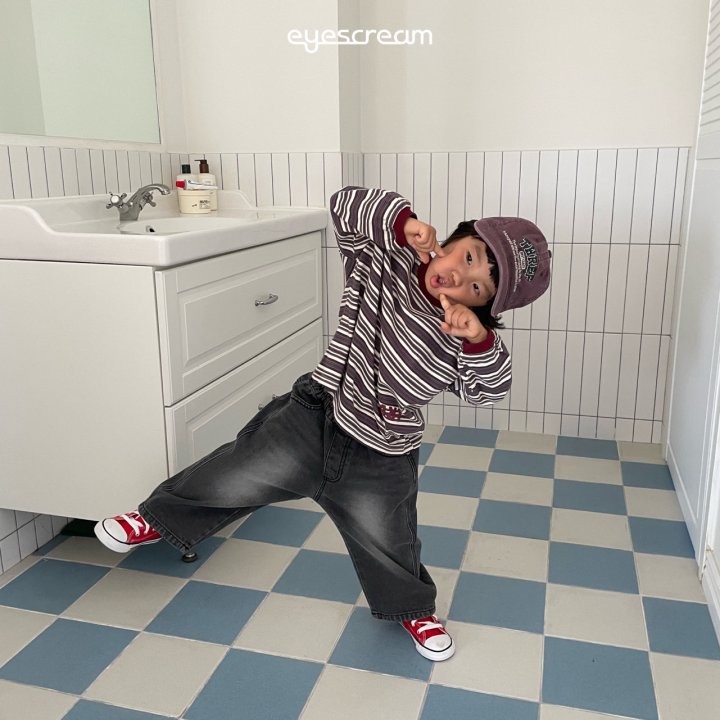 Eyescream - Korean Children Fashion - #Kfashion4kids - Art Stripe Tee - 12