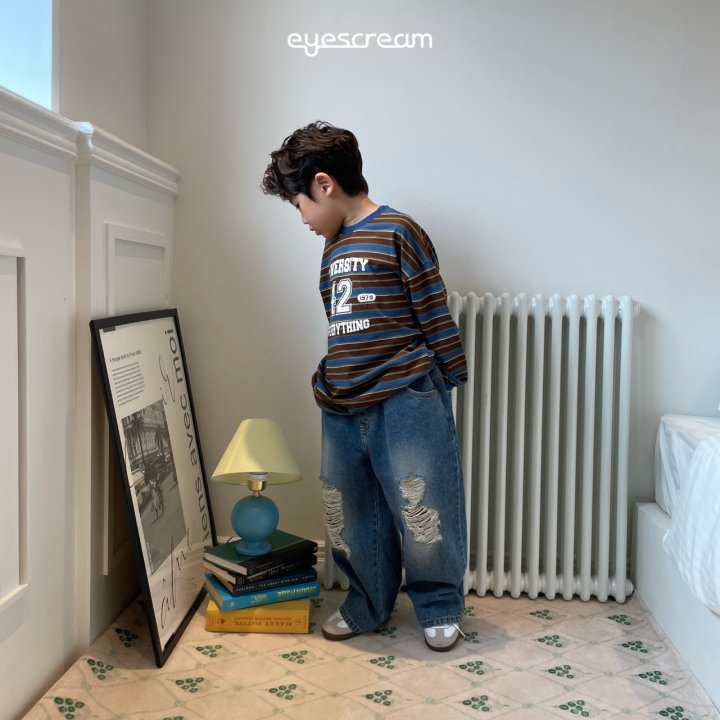 Eyescream - Korean Children Fashion - #childofig - Destroyed Denim Pants - 10