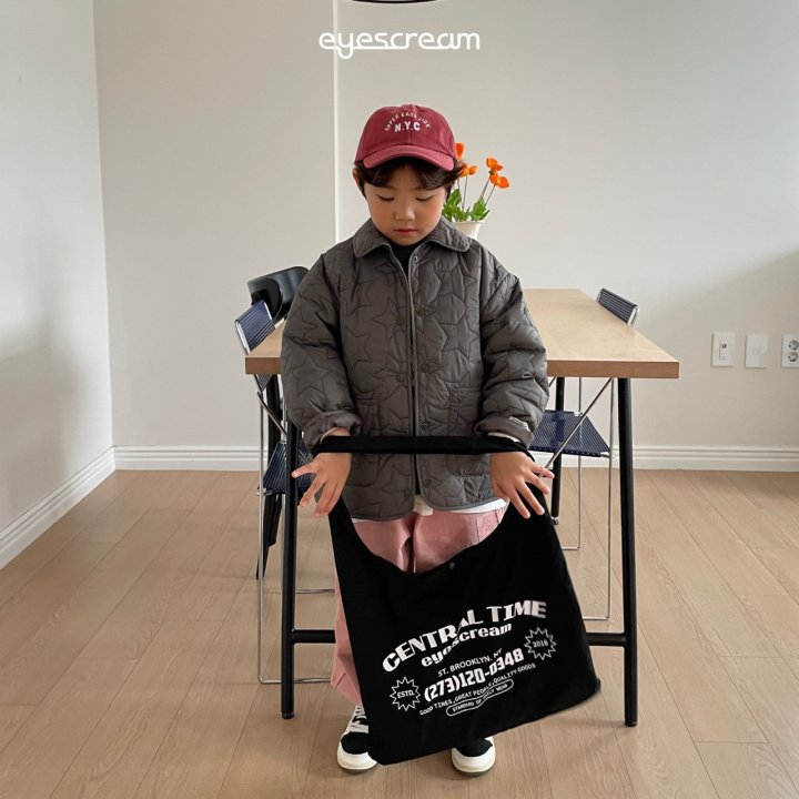 Eyescream - Korean Children Fashion - #childofig - Big Star Quilted Jacket - 11