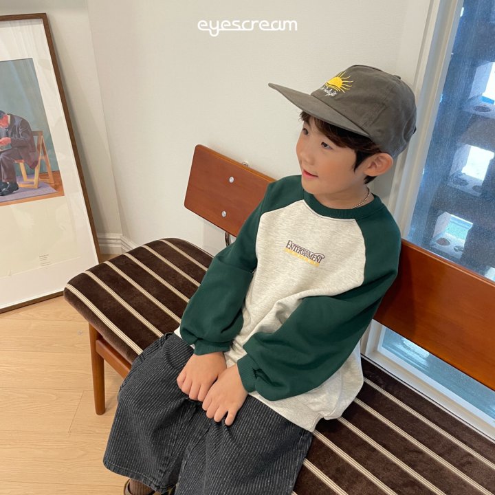 Eyescream - Korean Children Fashion - #childofig - Tonight Raglan Sweatshirt - 8