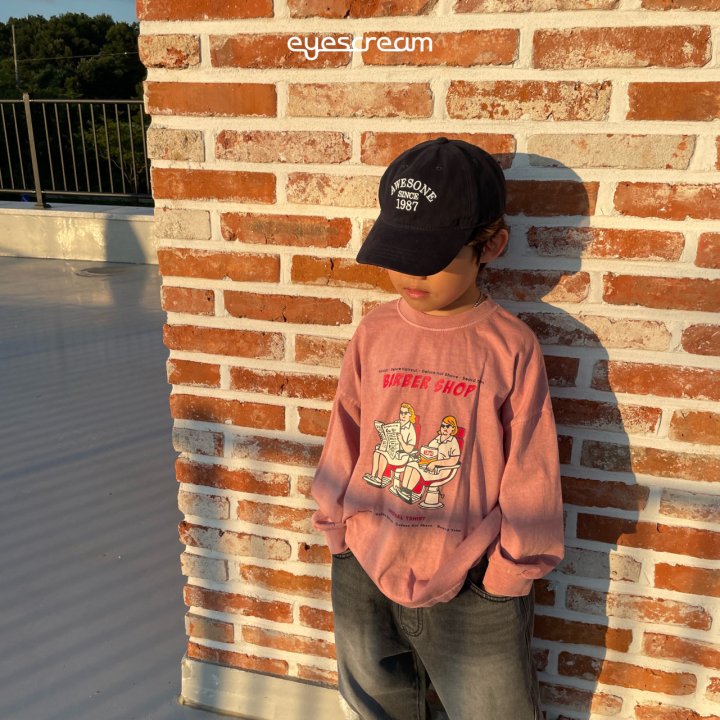 Eyescream - Korean Children Fashion - #childrensboutique - Barbershop Pig Tee - 8