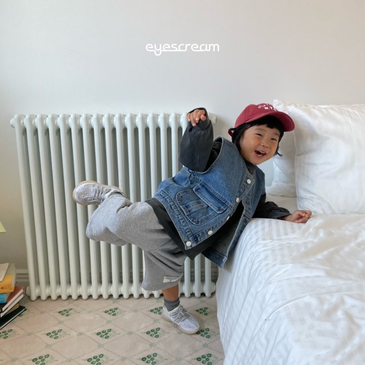 Eyescream - Korean Children Fashion - #designkidswear - Oldboy Denim Vest - 5