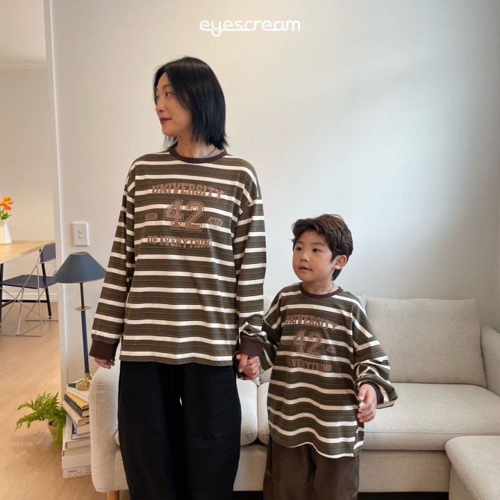 Eyescream - Korean Children Fashion - #fashionkids - 42 Stripe Tee - 3