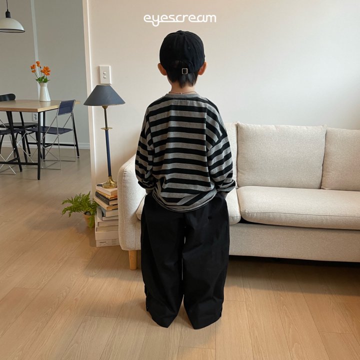 Eyescream - Korean Children Fashion - #fashionkids - Bijou Wide Cotton Pants - 7