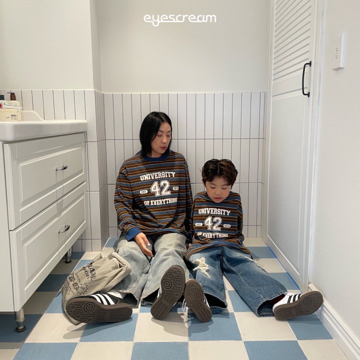Eyescream - Korean Children Fashion - #fashionkids - 42 Stripe Tee - 4