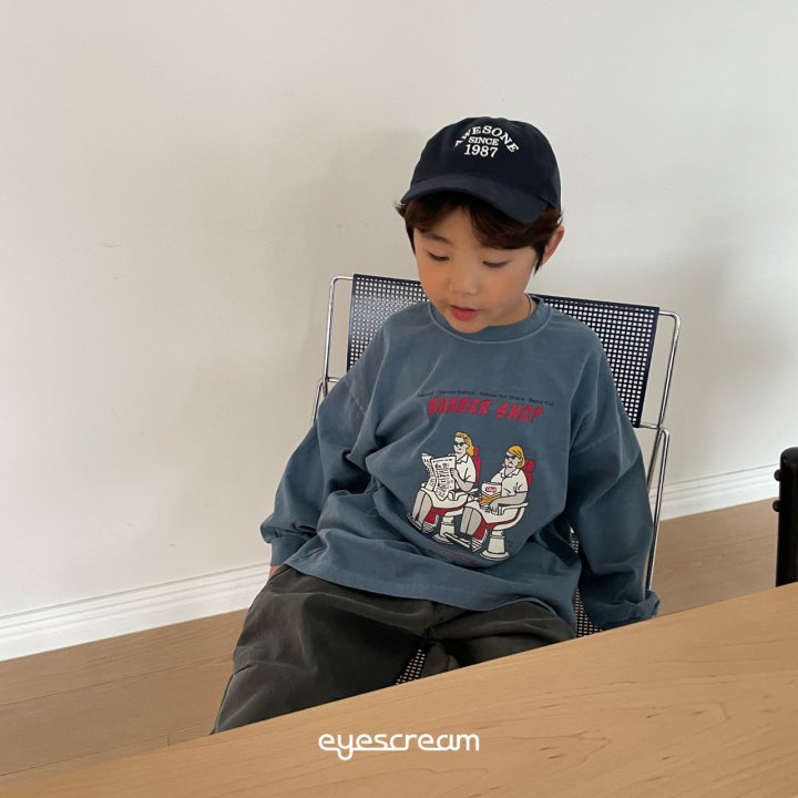 Eyescream - Korean Children Fashion - #kidsshorts - Barbershop Pig Tee - 12