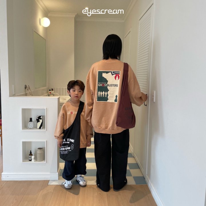 Eyescream - Korean Children Fashion - #kidsshorts - Ghost Pig Sweatshirt - 9