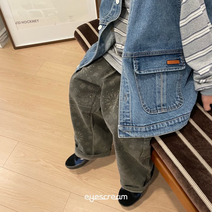 Eyescream - Korean Children Fashion - #kidsstore - Oldboy Denim Vest - 9