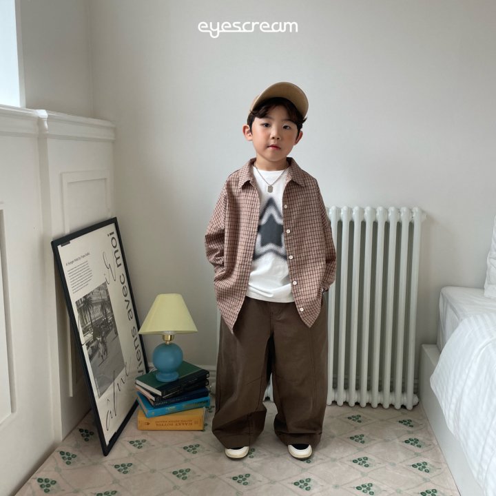 Eyescream - Korean Children Fashion - #littlefashionista - Bijou Wide Cotton Pants - 12