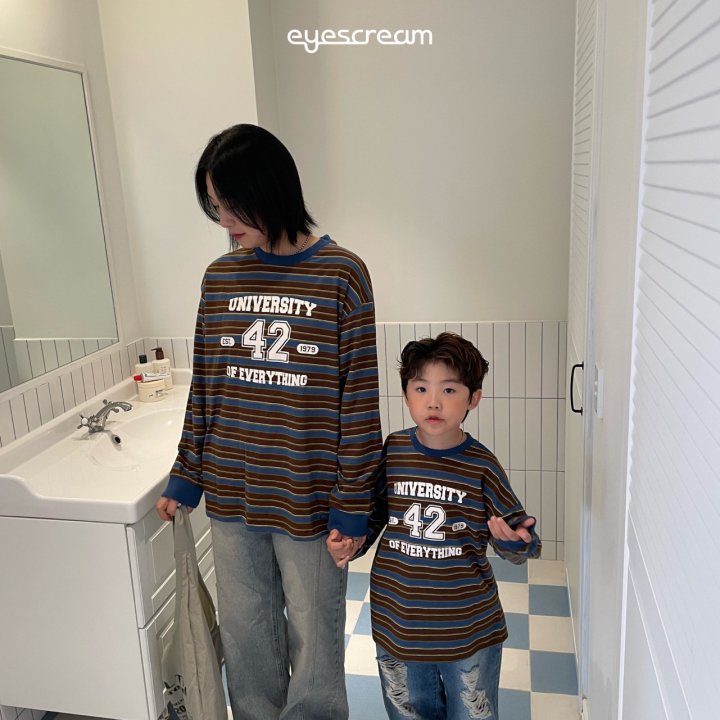 Eyescream - Korean Children Fashion - #magicofchildhood - 42 Stripe Tee - 9