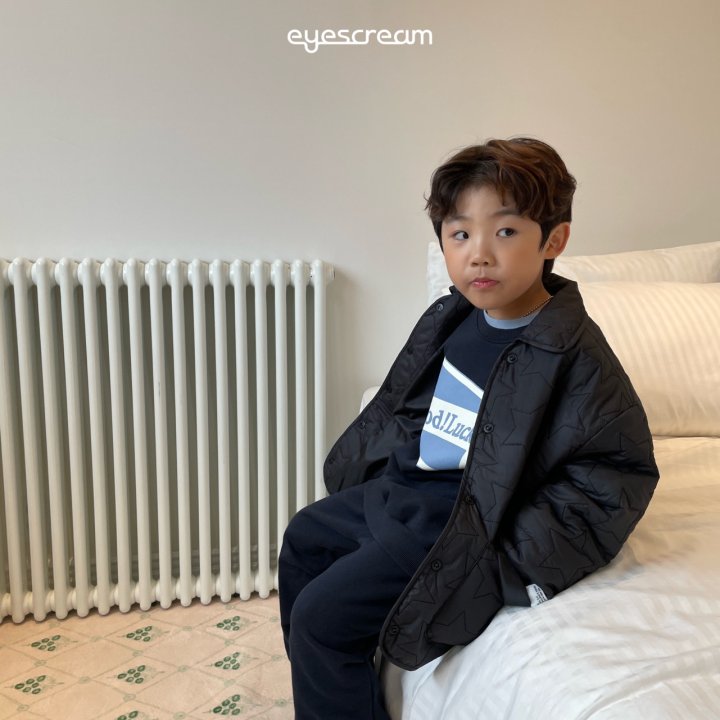 Eyescream - Korean Children Fashion - #magicofchildhood - Big Star Quilted Jacket - 8
