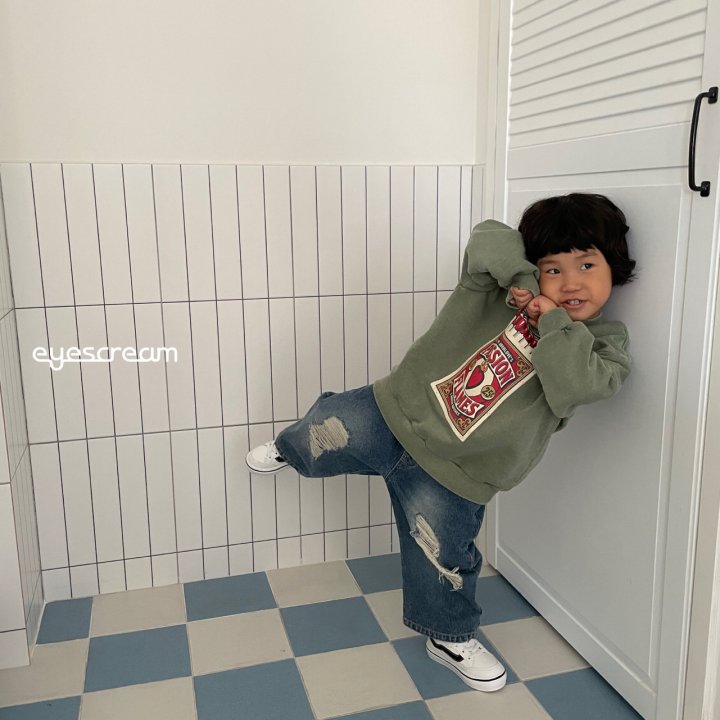 Eyescream - Korean Children Fashion - #prettylittlegirls - Destroyed Denim Pants - 8