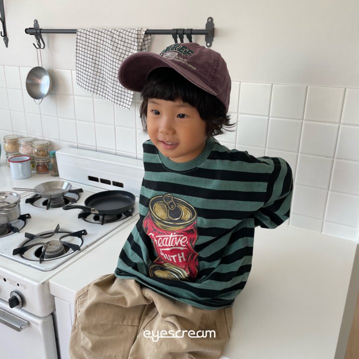 Eyescream - Korean Children Fashion - #prettylittlegirls - You Can Pig Stripe Tee - 11